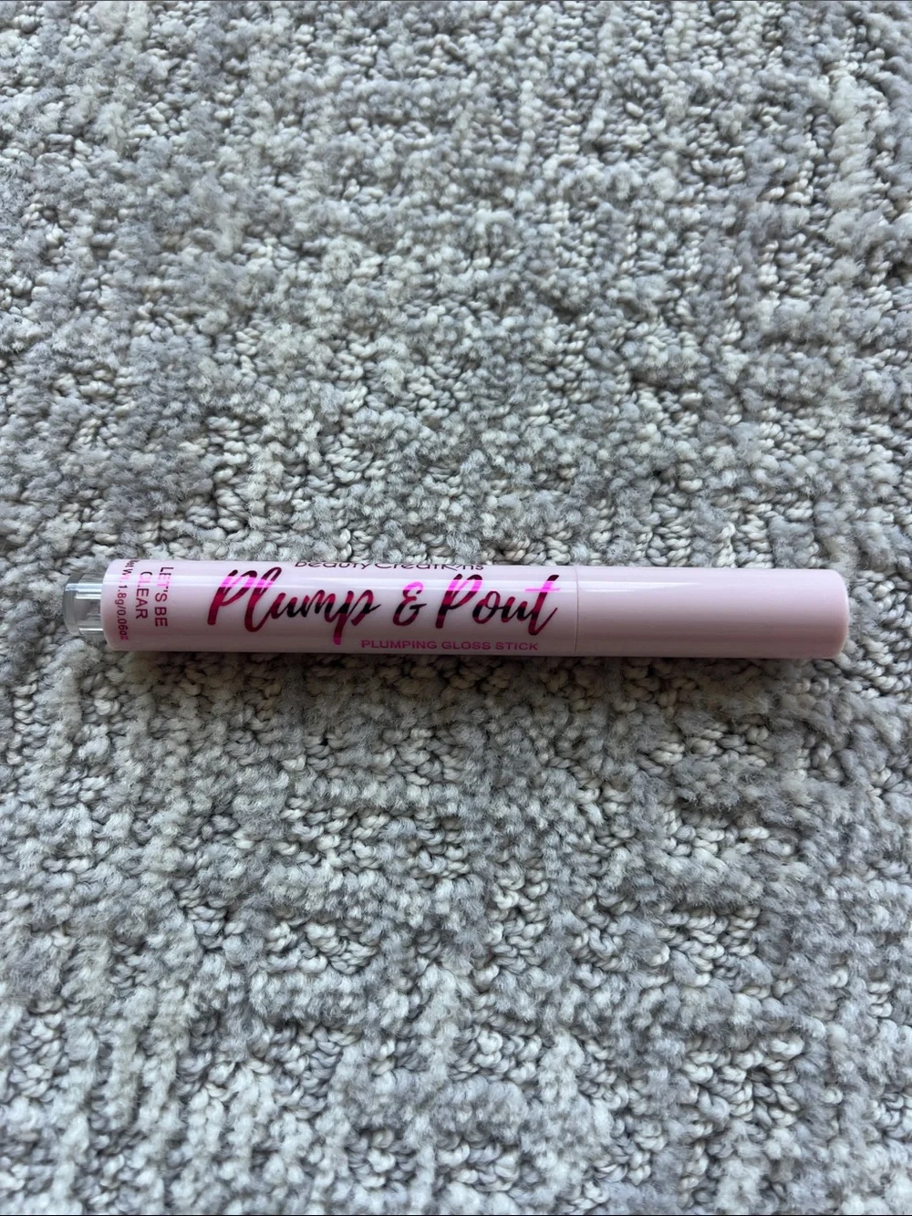 Beauty Creations Plump & Pout Plumping Gloss Stick - Light Pink